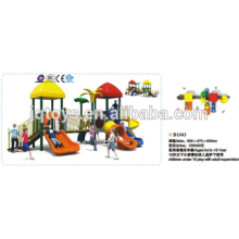 Parque de jardín de infancia New Kids Outdoor Plástico Playground Equipo Diseño slide parque de atracciones